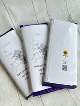 Load image into Gallery viewer, Personalised Chocolate Bar Wrapper