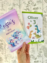 Load image into Gallery viewer, Kids Party Favour Crisp Bag
