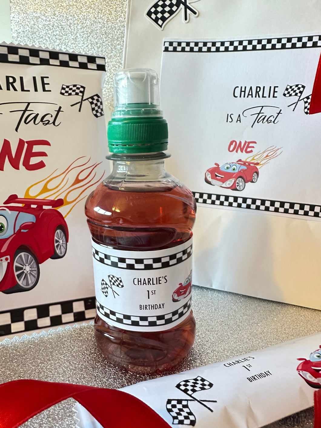 Personalised bottle labels