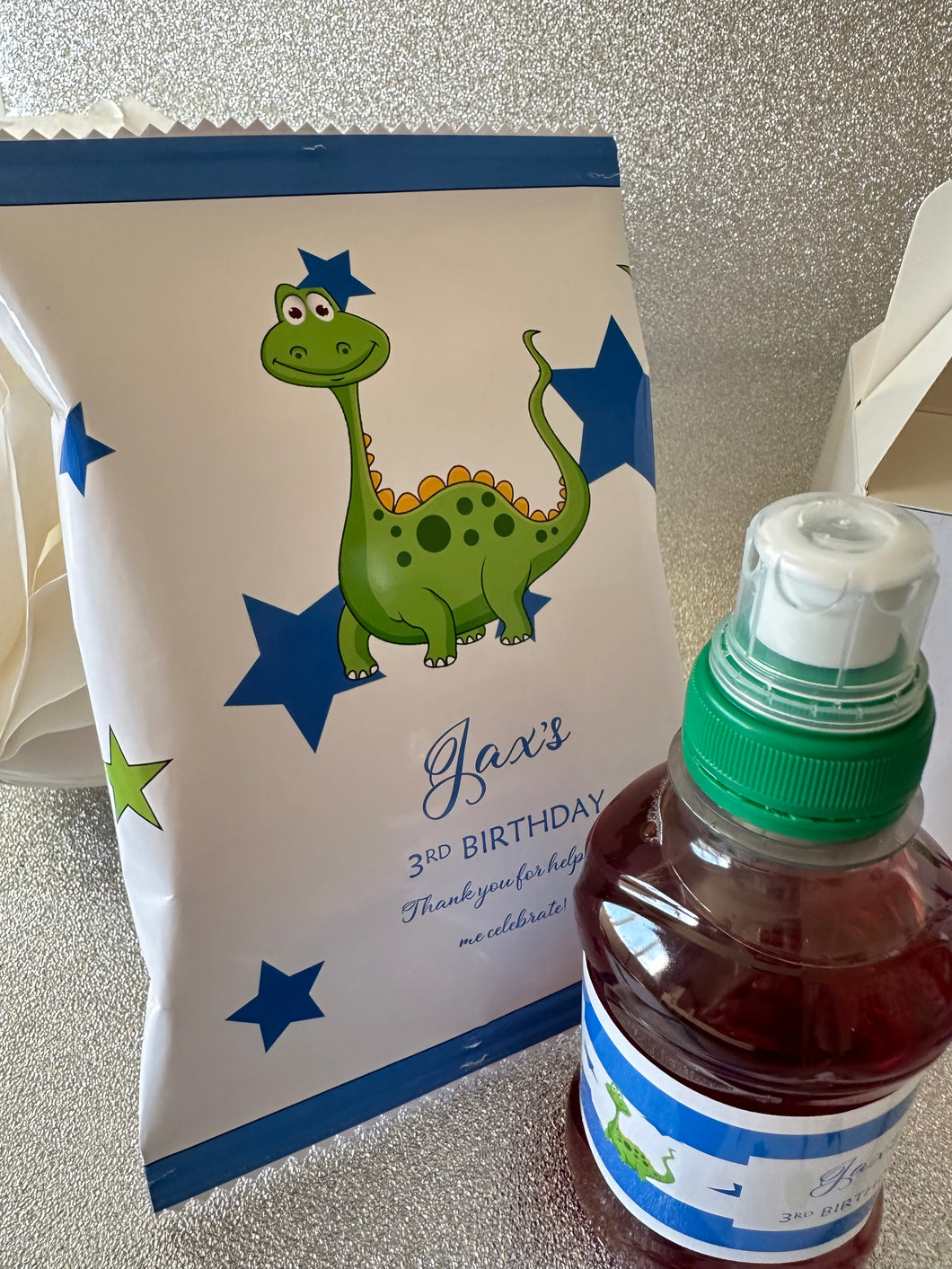 Dinosaur Crisp Bag