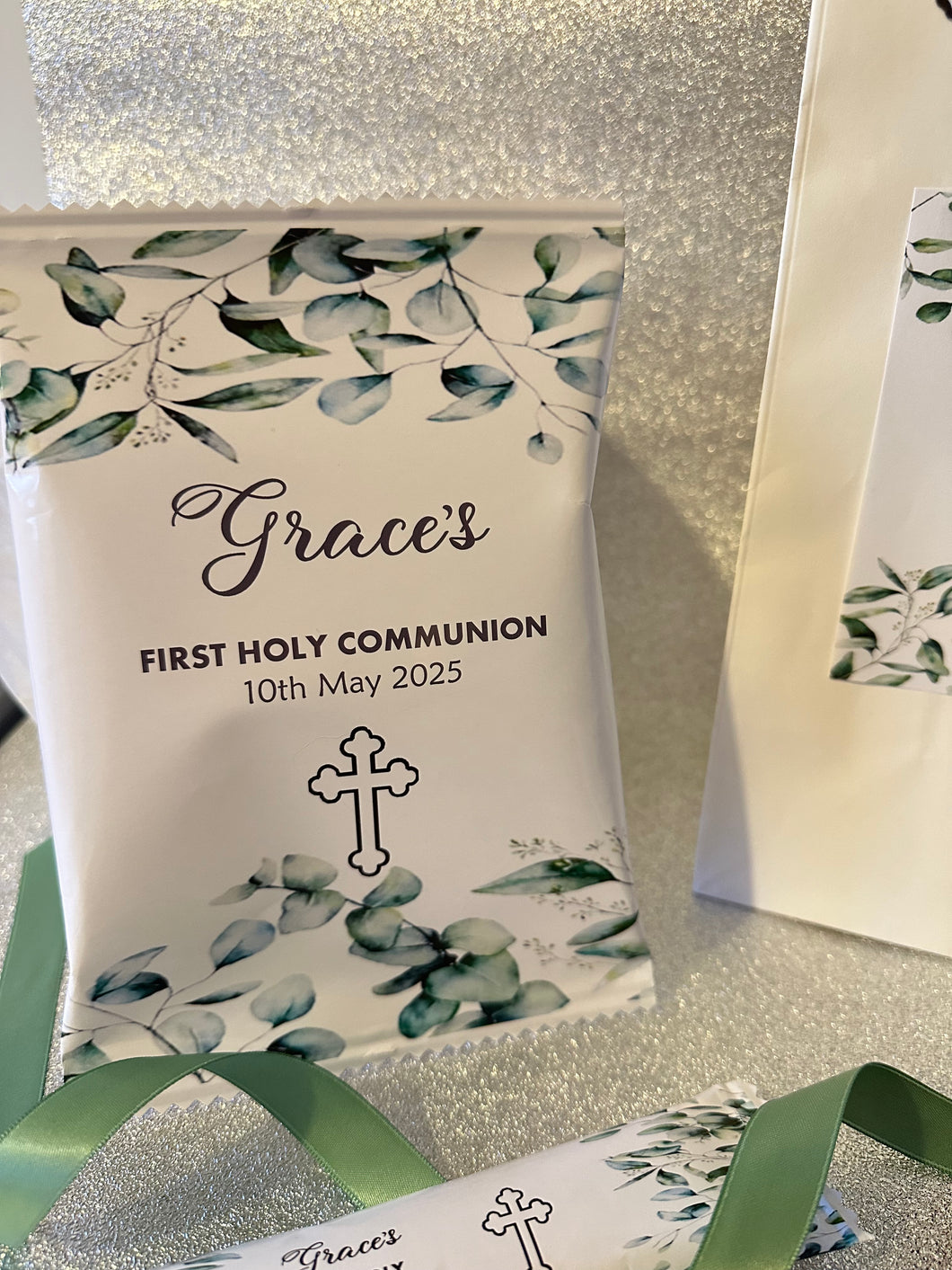 Neutral First Holy Communion Crisp Bag