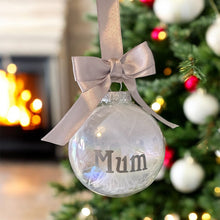 Load image into Gallery viewer, Glass feather bauble
