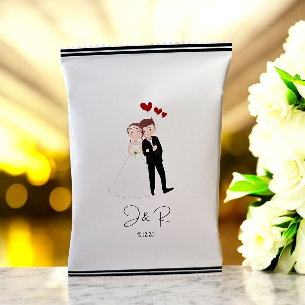 Wedding Favour Crisp Bags