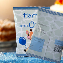 Load image into Gallery viewer, Kids party favour crisp bag
