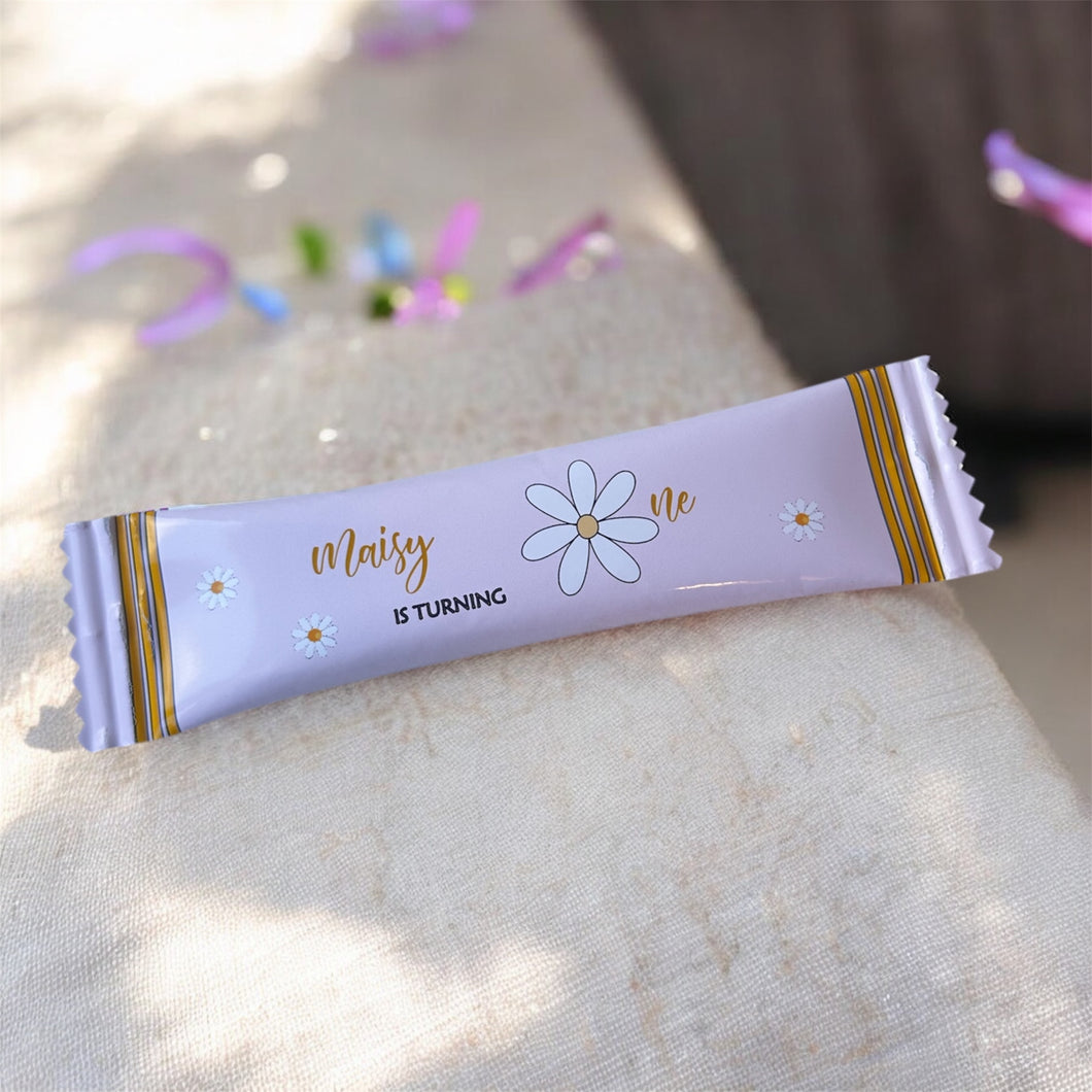 Kids Party Chocolate Bar Favour