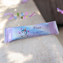 Load image into Gallery viewer, Kids Party Chocolate Bar Favour
