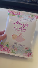 Load and play video in Gallery viewer, Girls Baby Shower Crisp Bag
