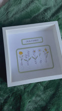 Load and play video in Gallery viewer, Family Birth Month Flower Frame
